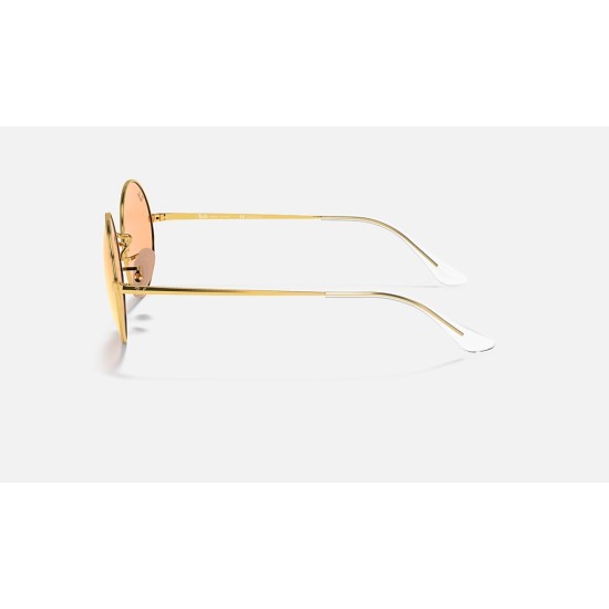 OVAL 1970 MIRROR EVOLVE
Lenses: Orange Photochromic Mirror  +  Frame: Shiny Gold