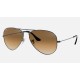 AVIATOR GRADIENT
Lenses: Light Brown Gradient  +  Frame: Gunmetal