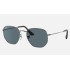 HEXAGONAL
Lenses: Blue Classic  +  Frame: Gunmetal