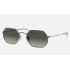 OCTAGONAL CLASSIC
Lenses: Grey Gradient  +  Frame: Gunmetal