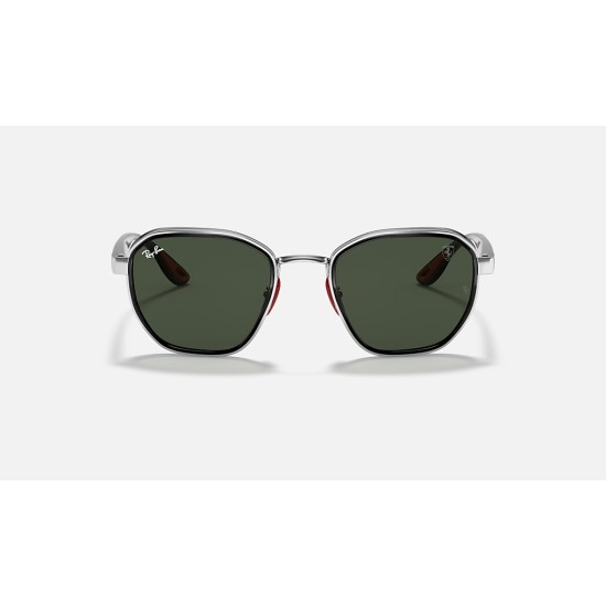 RB3674M SCUDERIA FERRARI COLLECTION
Lenses: Green Classic  +  Frame: Shiny Silver