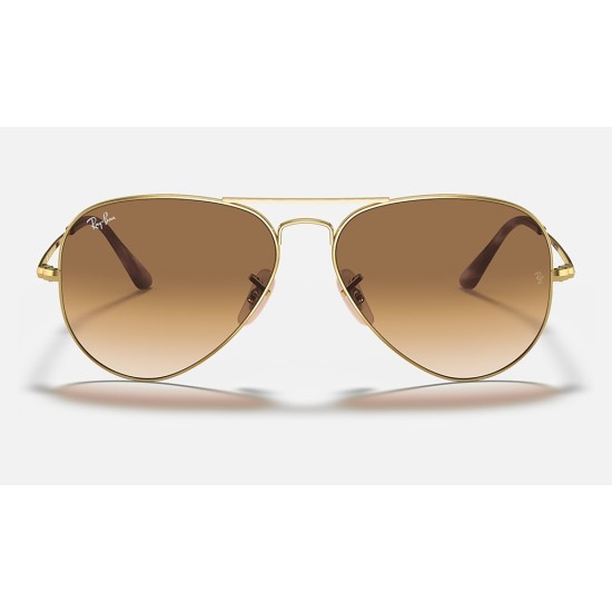 AVIATOR METAL IILenses: Light Brown Gradient  +  Frame: Gold
