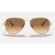 AVIATOR METAL IILenses: Light Brown Gradient  +  Frame: Gold