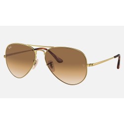 AVIATOR METAL IILenses: Light Brown Gradient  +  Frame: Gold