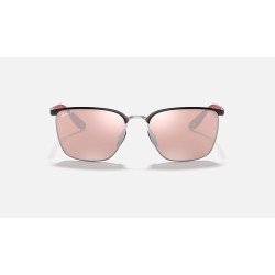 RB3673M SCUDERIA FERRARI COLLECTION
Lenses: Polarized Silver Chromance Mirror  +  Frame: Black