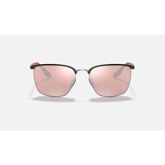 RB3673M SCUDERIA FERRARI COLLECTION
Lenses: Polarized Silver Chromance Mirror  +  Frame: Black