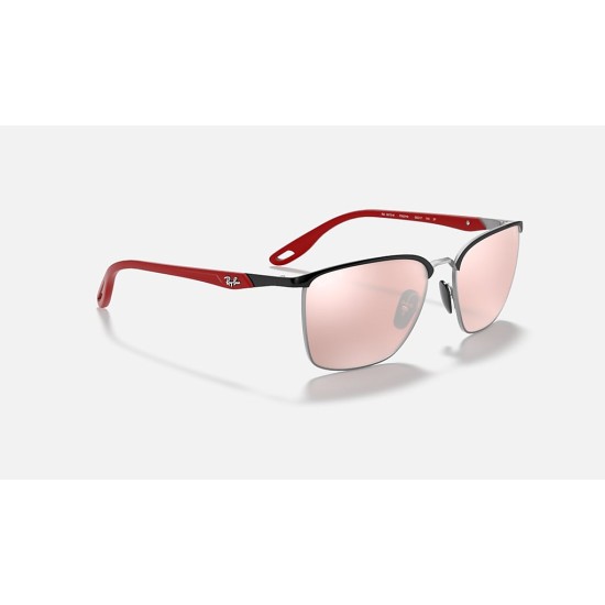 RB3673M SCUDERIA FERRARI COLLECTION
Lenses: Polarized Silver Chromance Mirror  +  Frame: Black