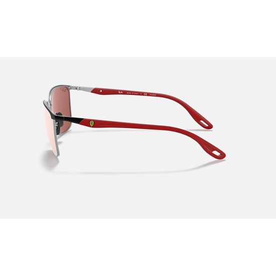 RB3673M SCUDERIA FERRARI COLLECTION
Lenses: Polarized Silver Chromance Mirror  +  Frame: Black