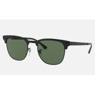 CLUBMASTER METAL
Lenses: Polarized Green Classic G-15  +  Frame: Black