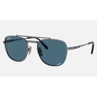 FRANK II TITANIUM
Lenses: Polarized Blue Chromance Classic  +  Frame: Gunmetal