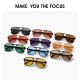 Fashion Black Lens Sunglasses