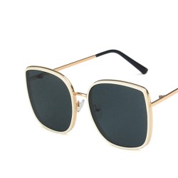 Fashion Black Lens Sunglasses