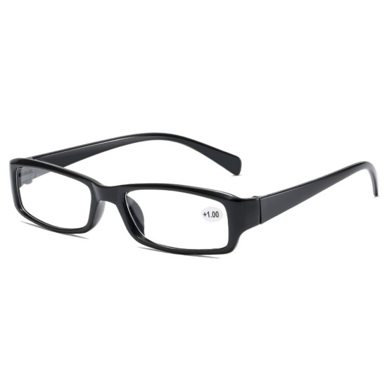 Classic Eyeglasses Bright Black Glasses for Men