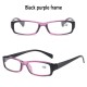 Classic Eyeglasses Bright Black Frame Glasses for Men